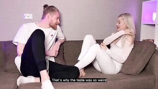She accidentally smoked stepbro’s weed and had to apologize in a steamy scene