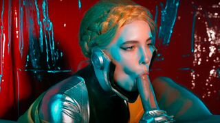 Atomic Heart! Threesome with ballerinas! Femdom, a mesmerizing and intense scene