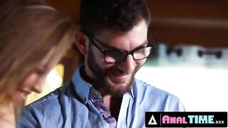 Big tits MILF Britney Amber cheats on her BFF’s husband with anal sex