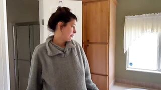 A pregnant woman tries to get a better housing deal