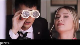 Avery from Deeper watches as her neighbor cheats on her husband with a tempting woman