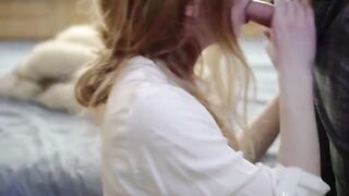 I love fucking with a huge dildo in my wet and pink pussy!