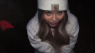 Skateboarder girl gets fucked for joining the gang