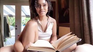 Little stepsister tries sex with her sexy stepbrother
