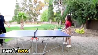 Ariana Van X’s big ass is a perfect ping pong ball