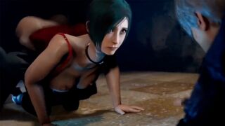 Ada Wong is having another day of hard riding and fucking
