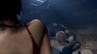 Ada Wong is having another day of hard riding and fucking