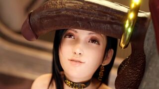 Tifa Lockhart's darker side revealed in this intense Final Fantasy hentai