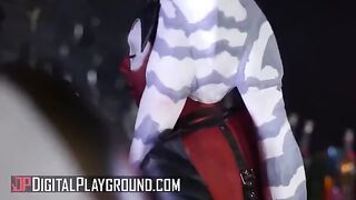 Babe Aria Alexander cures her hangover with a hardcore stand and fuck