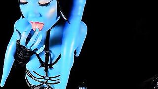 Alien Twi'lek needs to please you in this sci-fi parody