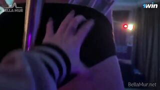 A group sex party is being prepared backstage for a wild show
