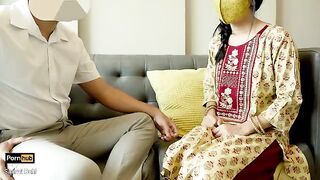 The step dad of Saanvi Bahl roughly fucked the 18-year-old
