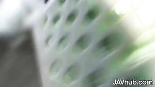 Two cute JAV models Reika Ichinose and Mio Ozora getting fucked by many men
