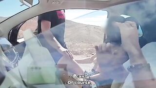 Public dick flash with exhibitionist guy and random stranger