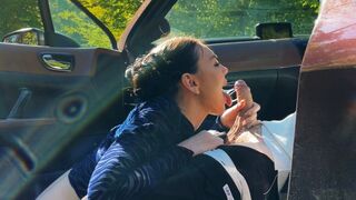 First public sex with a girl in the car, Eva Soda’s daring stunt
