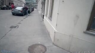A hot threesome encounter after a shopping trip for a couple