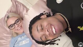 The fat ass of the PAWG Rharri Rhound gets slammed by her roommate Lil D