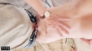 She fucked in her own way - Little Arden, risky urb(sex) with a stranger