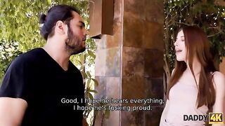 A girl sought Daddy’s approval through sex, mirroring a common theme on Daddy4K
