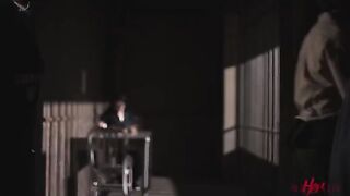 Two women, bound by a deep connection, share a passionate encounter behind bars