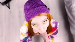 A red-haired girl gave me her ass after a blowjob in 4K