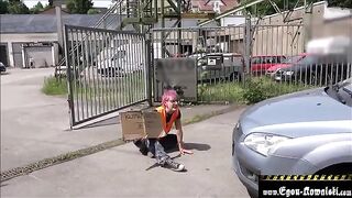 The Climate Activist got fucked by an old man in a hardcore scene
