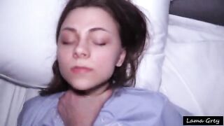 The guy roughly fucked a cute baby in the ass