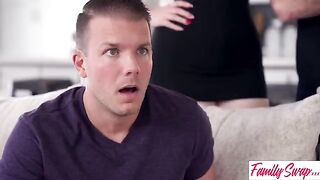 Molly Little tells Swapbro, "eww, Stop rubbing your dick all over me!" - A swap family tale of taboo