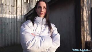 Agent picked up a girl and fucked her hard in the basement