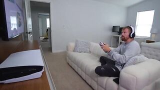 A painter with a big dick is hired to paint the house