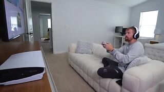 A painter with a big dick is hired to paint the house