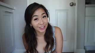 Summer underwear try-on with masturbation promotion