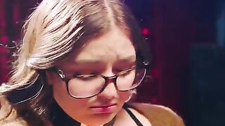 Nice babe Leana is tied up and fucked by dominant Maximo