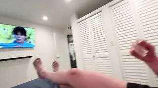 A hot blonde realtor gets fucked hard by her client in a steamy encounter