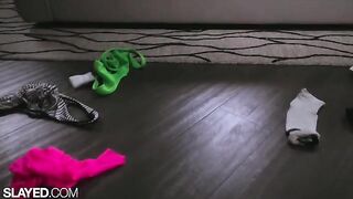 Fit lesbians Vanna and Alexis have a hot sex session with toys in Slayed’s steamy scene