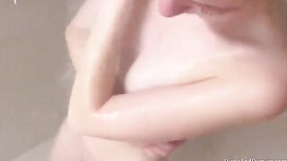 We washed, massaged each other and had sex over the couch. Very passionate!