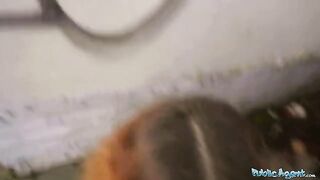 Public Agent Cheating wife Andrea Lapiedra gets fucked behind her back
