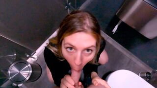 Shoplifter got fucked by a guy in the toilet of the mall