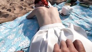 Beach barbecue with a juicy kebab and a side of pleasure