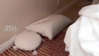 I share a bed with my sister's best friend - a very hot girl!