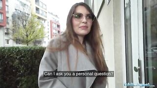 The cute babysitter gets fucked by a stranger in her apartment for cash