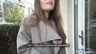 The cute babysitter gets fucked by a stranger in her apartment for cash