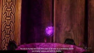 Triss Merigold from The Witcher gets fucked in a unique way