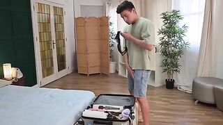 I catch my Foreign friend Masturbating in my panty and I got banged with a Big Cum by Kourtney Love