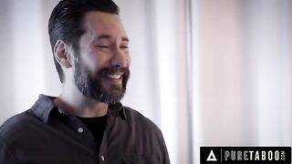 Widower fucks look-alike of his late wife with intense passion