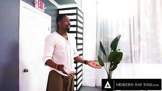 Pervert yoga master secretly fucks Jane Wilde during class in hardcore scene