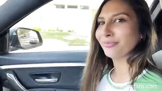 Fan picked up petite star Gianna Dior and fucked hard