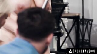 A hot threesome with a maid, a swinger couple, and plenty of action