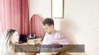 Polly Dollie got her pussy filled with cum before the party