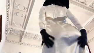 Tall Lady Dimitrescu fucks and sucks cock in this Resident Evil parody